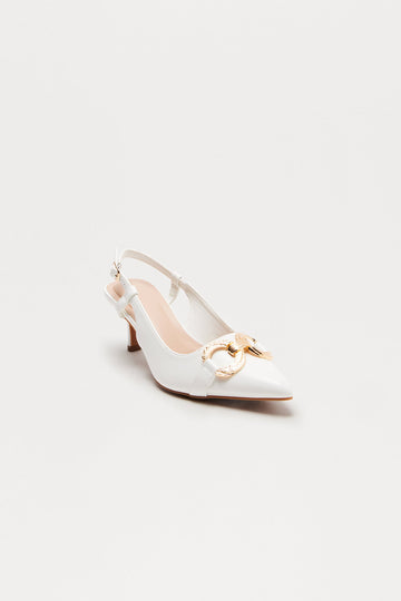 Aven Hardware Pumps - White