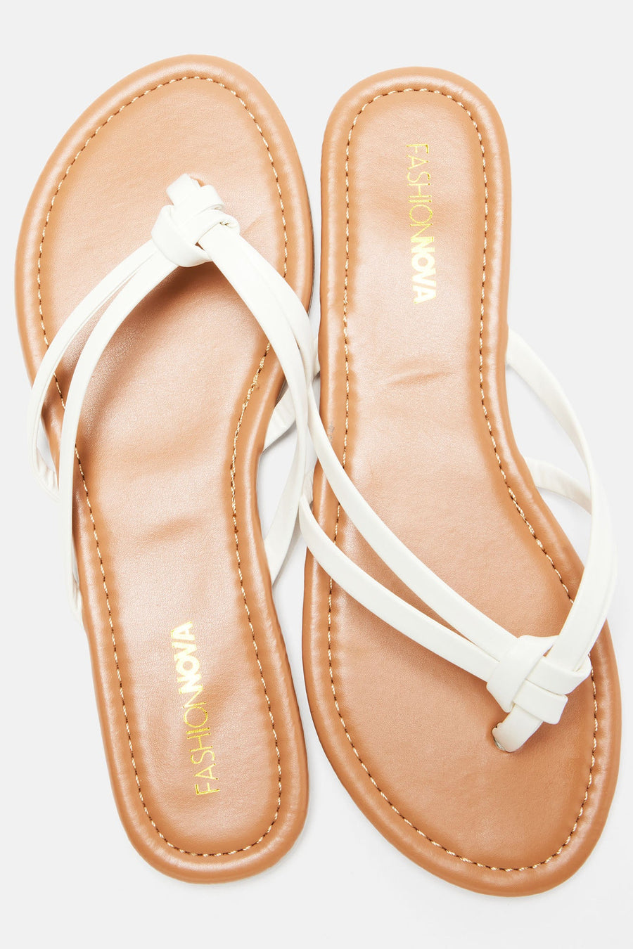 All Summer Long Flip Flops - White