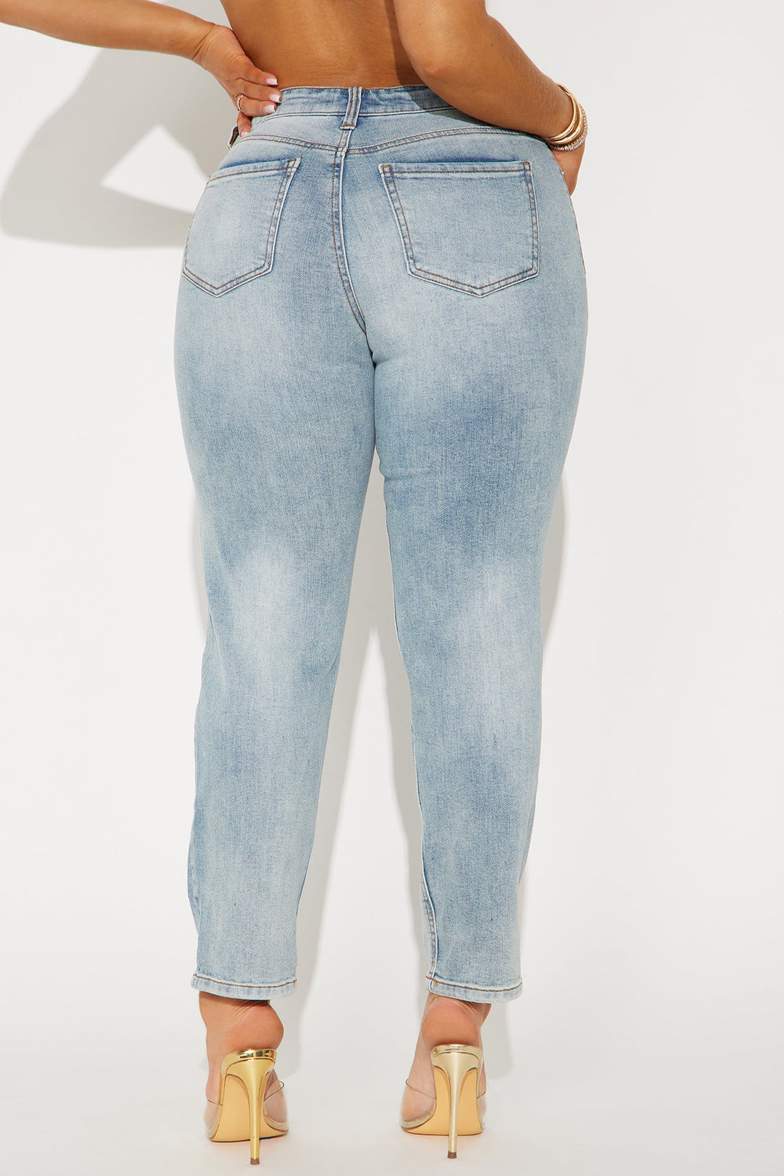 Gerrit Boyfriend Jeans - Medium Blue Wash
