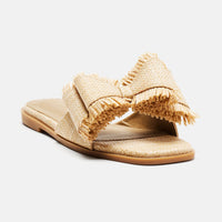 Beach Walk Raffia Sandals - Beige