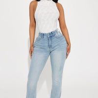She Stands Out Tummy Control Bootcut Jeans - Medium Wash