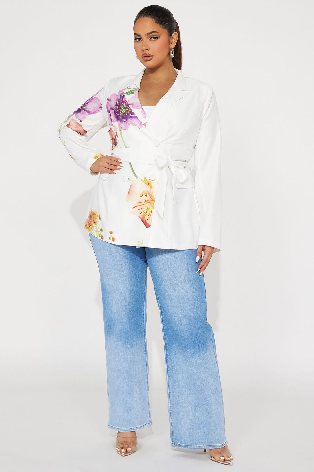 Brunch At Noon Blazer - White/combo