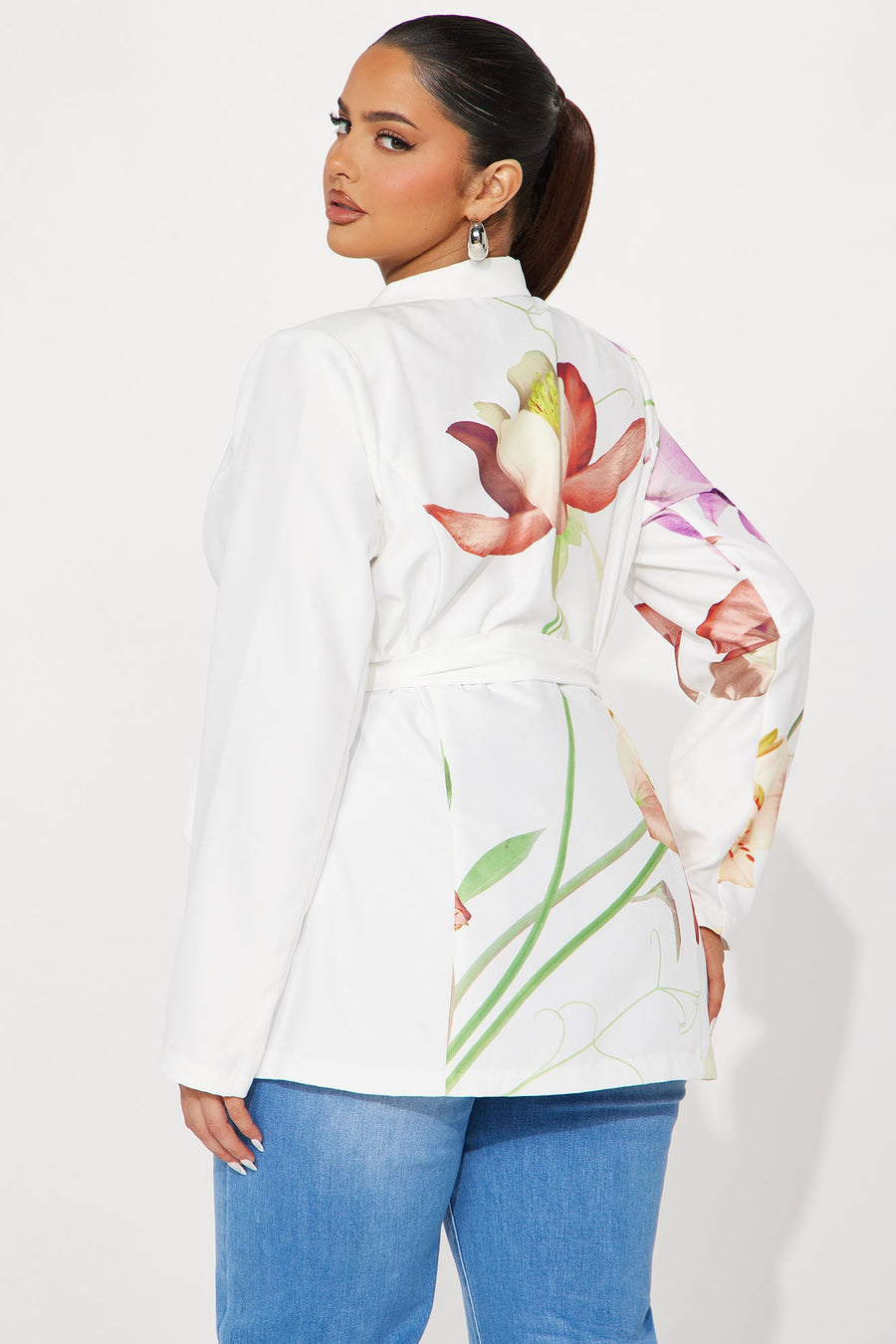 Brunch At Noon Blazer - White/combo