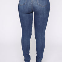 Emma Super Stretch High Rise Skinny Jean - Medium Wash