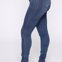 Emma Super Stretch High Rise Skinny Jean - Medium Wash