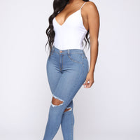 Well Played Jeans - Medium Blue Wash