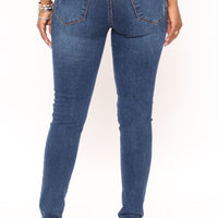 Hannah High Rise Jeans - Dark Denim