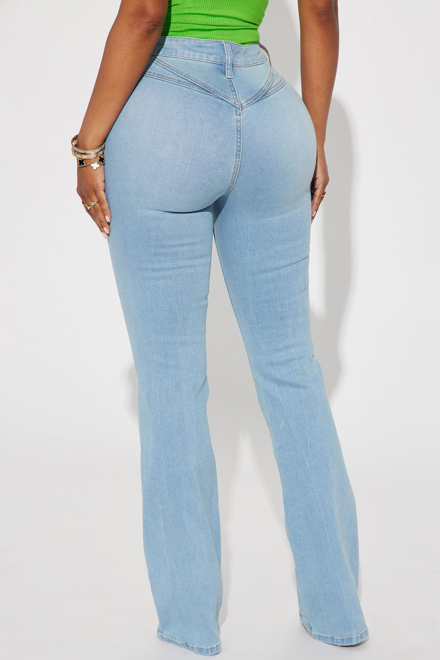 Got It Like That Curvy Stretch Bootcut Jean - Medium Wash