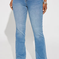 Houston Curvy Stretch Bootcut Jean - Medium Wash