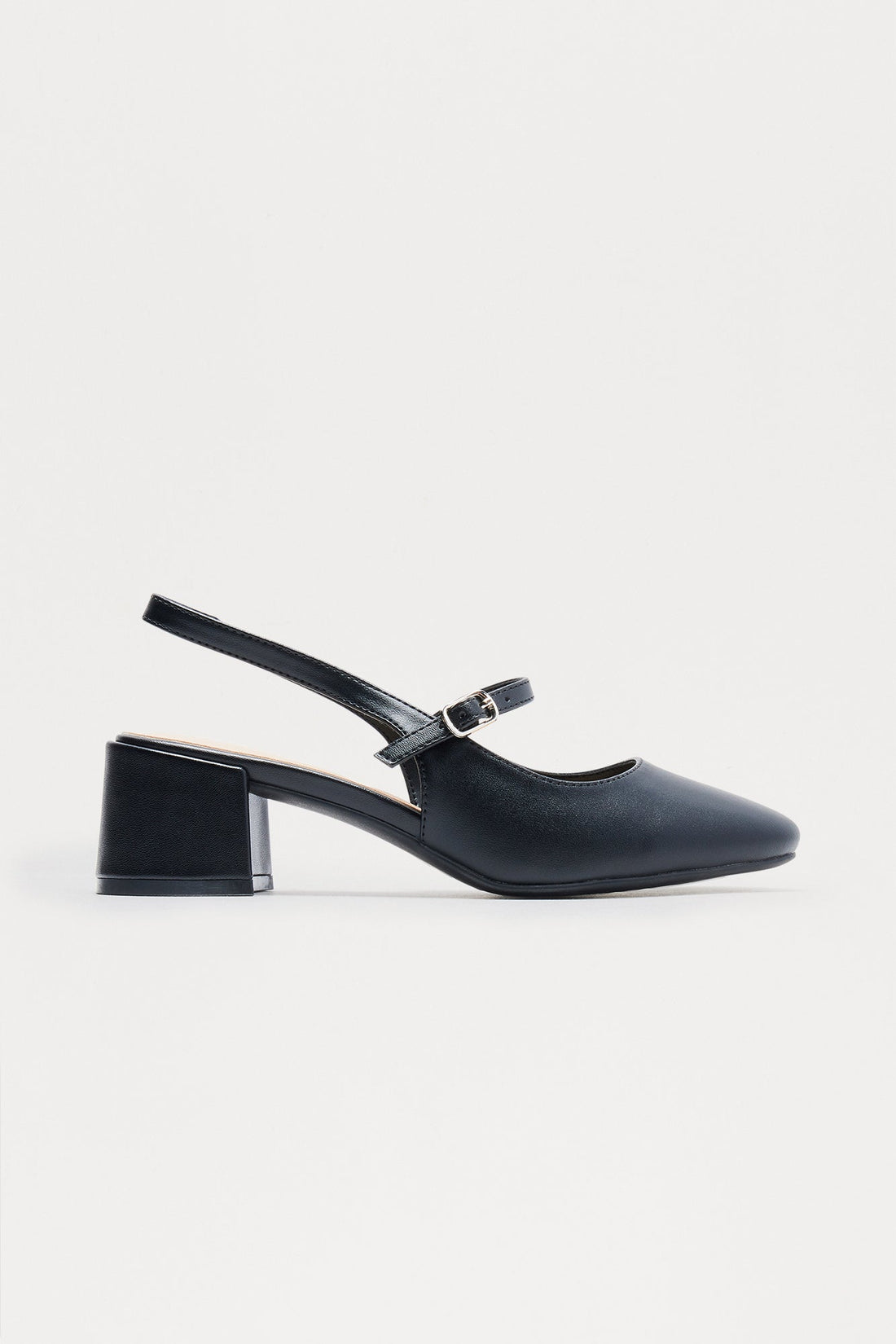 Bina Mary Jane Slingback Pumps - Black