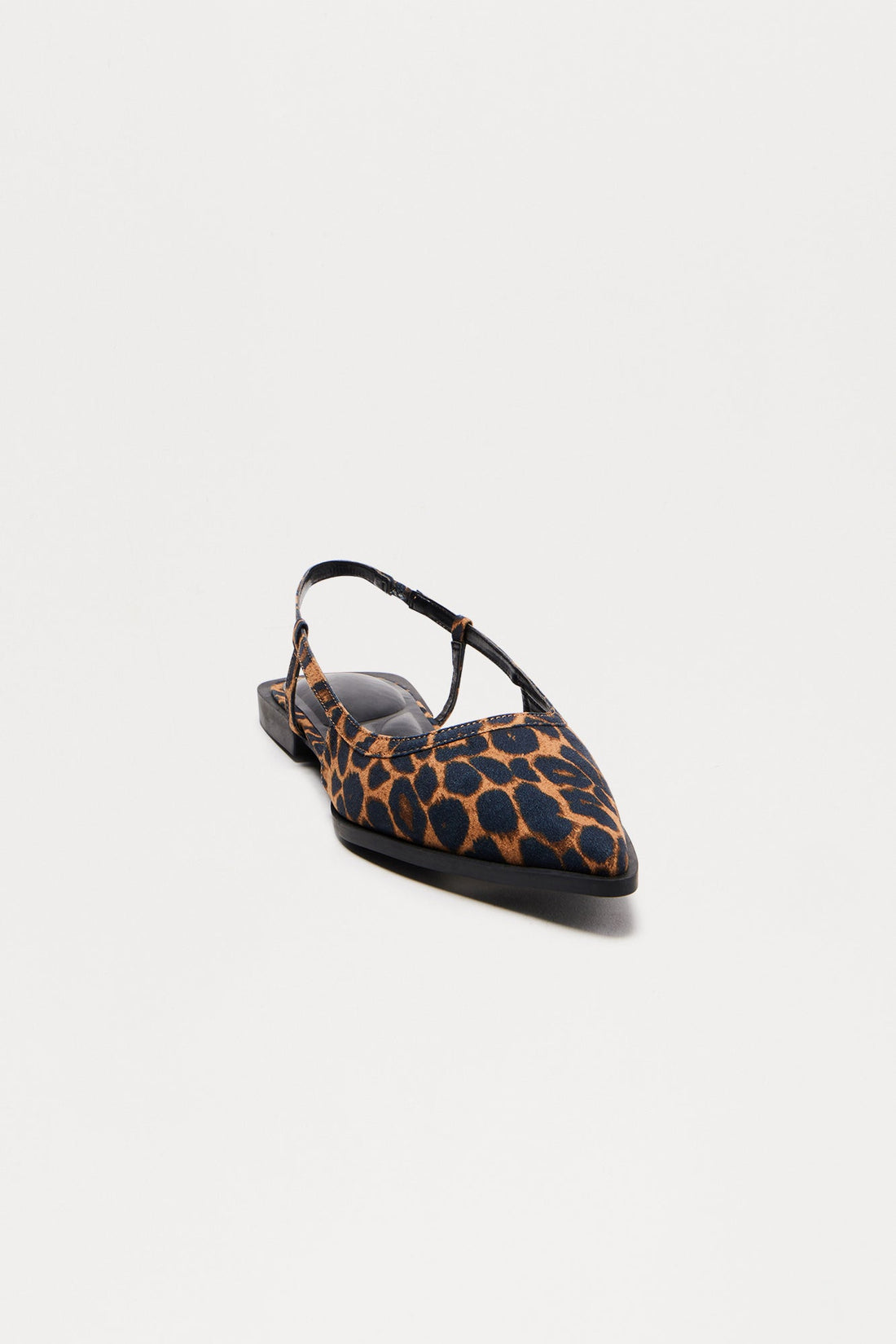 Barb Leopard Slingback Flats - Leopard
