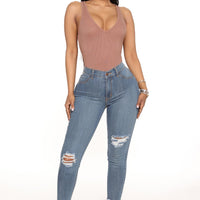 Well Played Jeans - Medium Blue Wash
