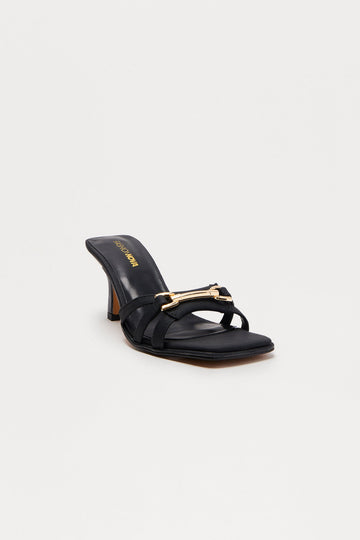 Alesti Hardware Mules - Black