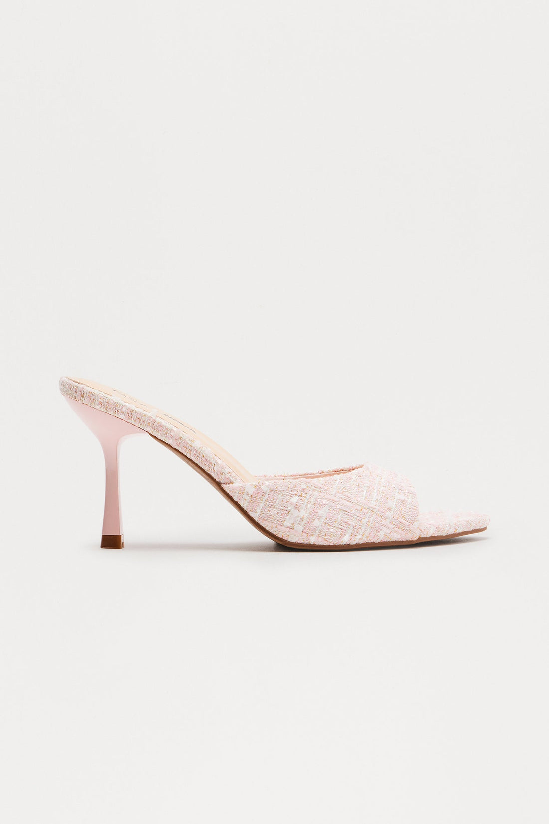 Becky Tweed Mules - Pink