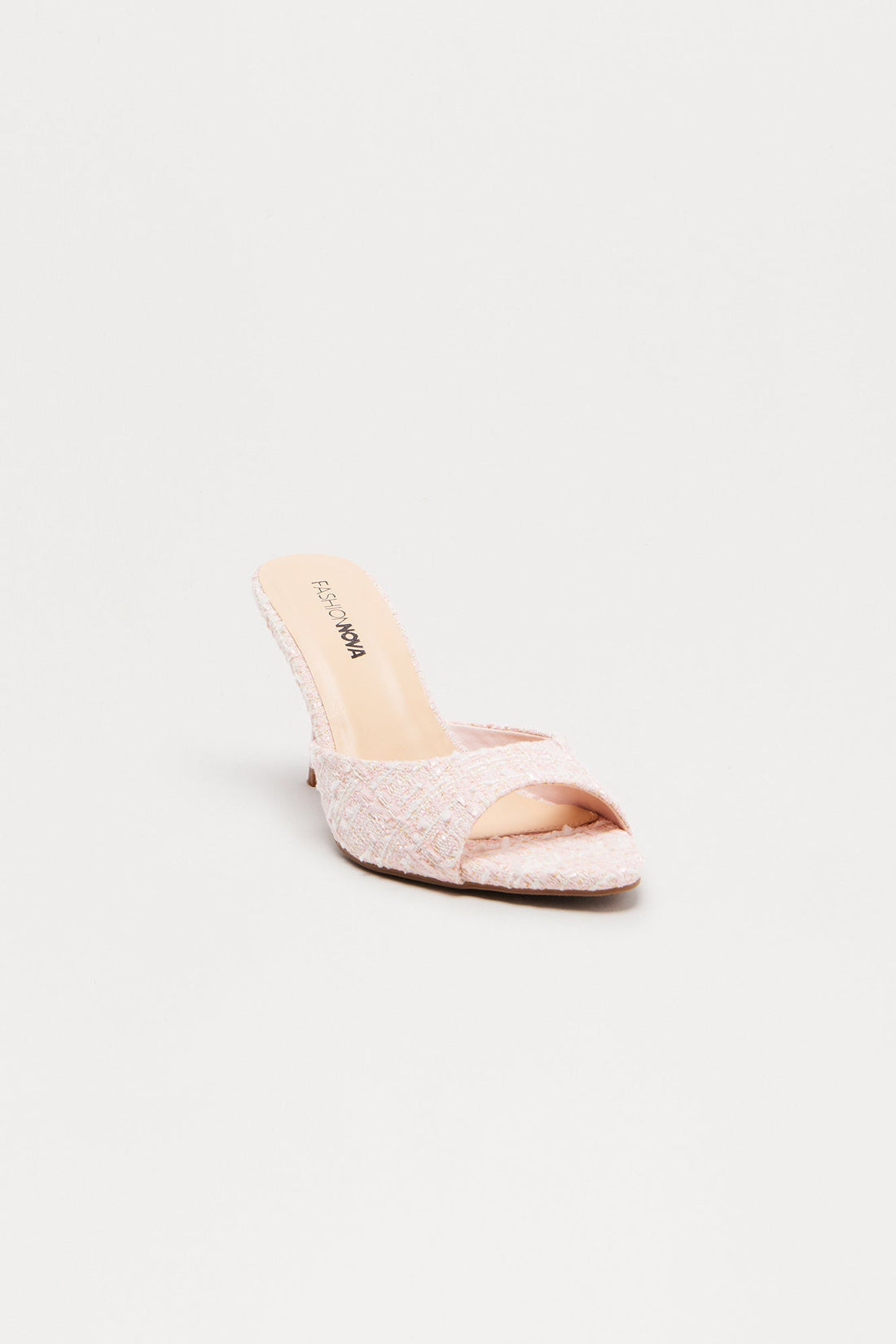 Becky Tweed Mules - Pink