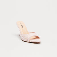 Becky Tweed Mules - Pink