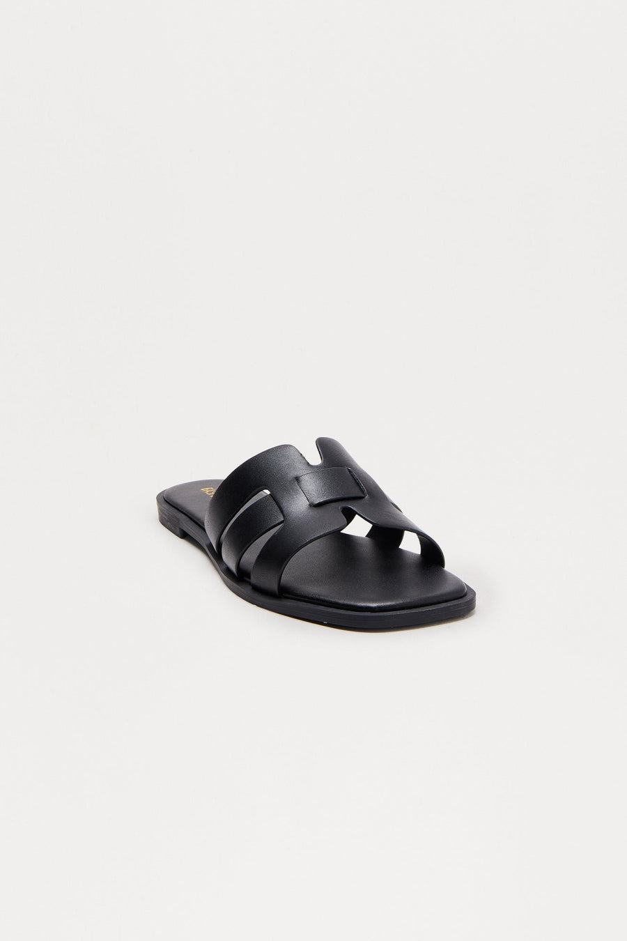Belize Slip On Sandals - Black