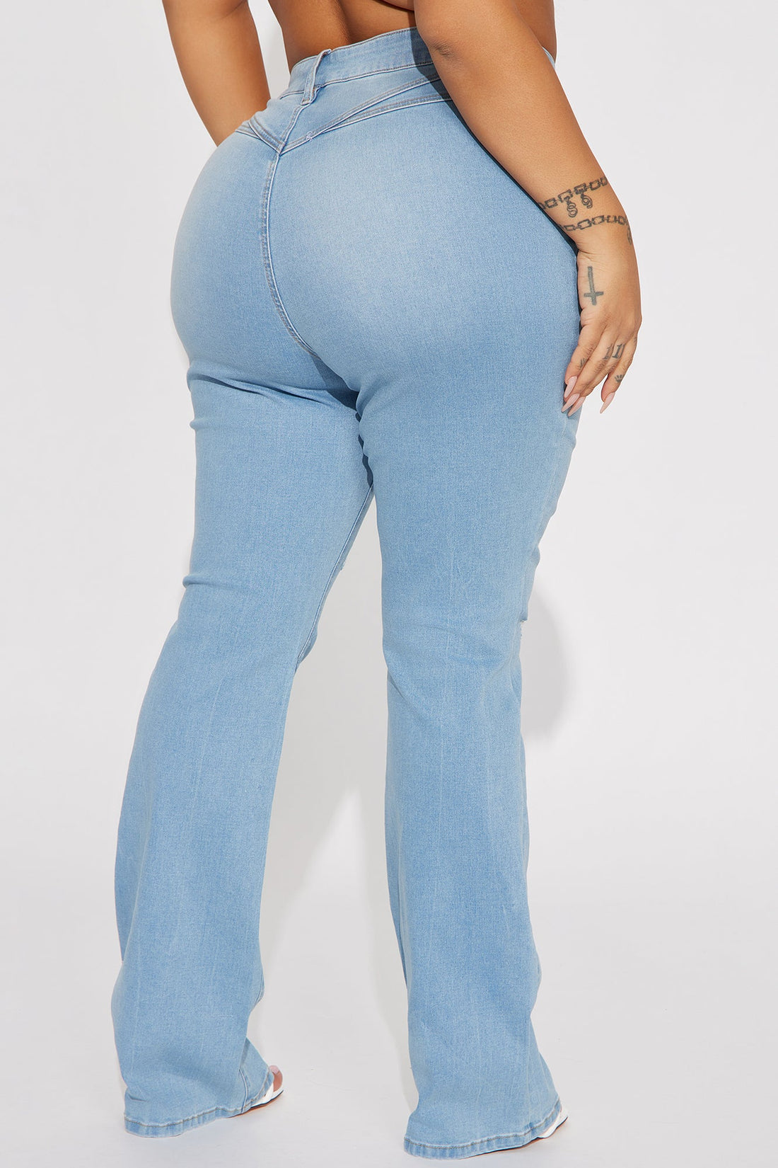 Got It Like That Curvy Stretch Bootcut Jean - Medium Wash