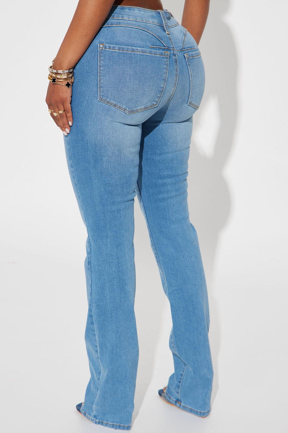 Memphis Stretch Booty Lifter Bootcut Jean - Medium Wash