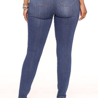 Emma Super Stretch High Rise Skinny Jean - Medium Wash