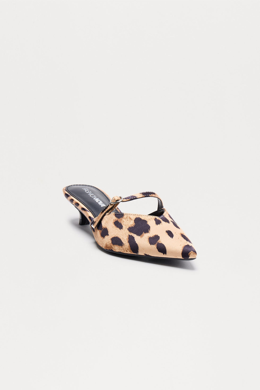 Bellamie Kitten Heel Pumps - Leopard