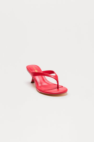 Anja Thong Mules - Red