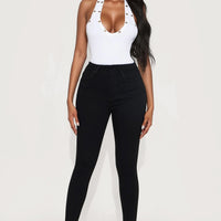 Tall Harper High Rise Stretch Skinny Jeans - Black