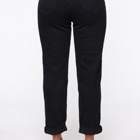 I Got It From My Mama Jeans - Black