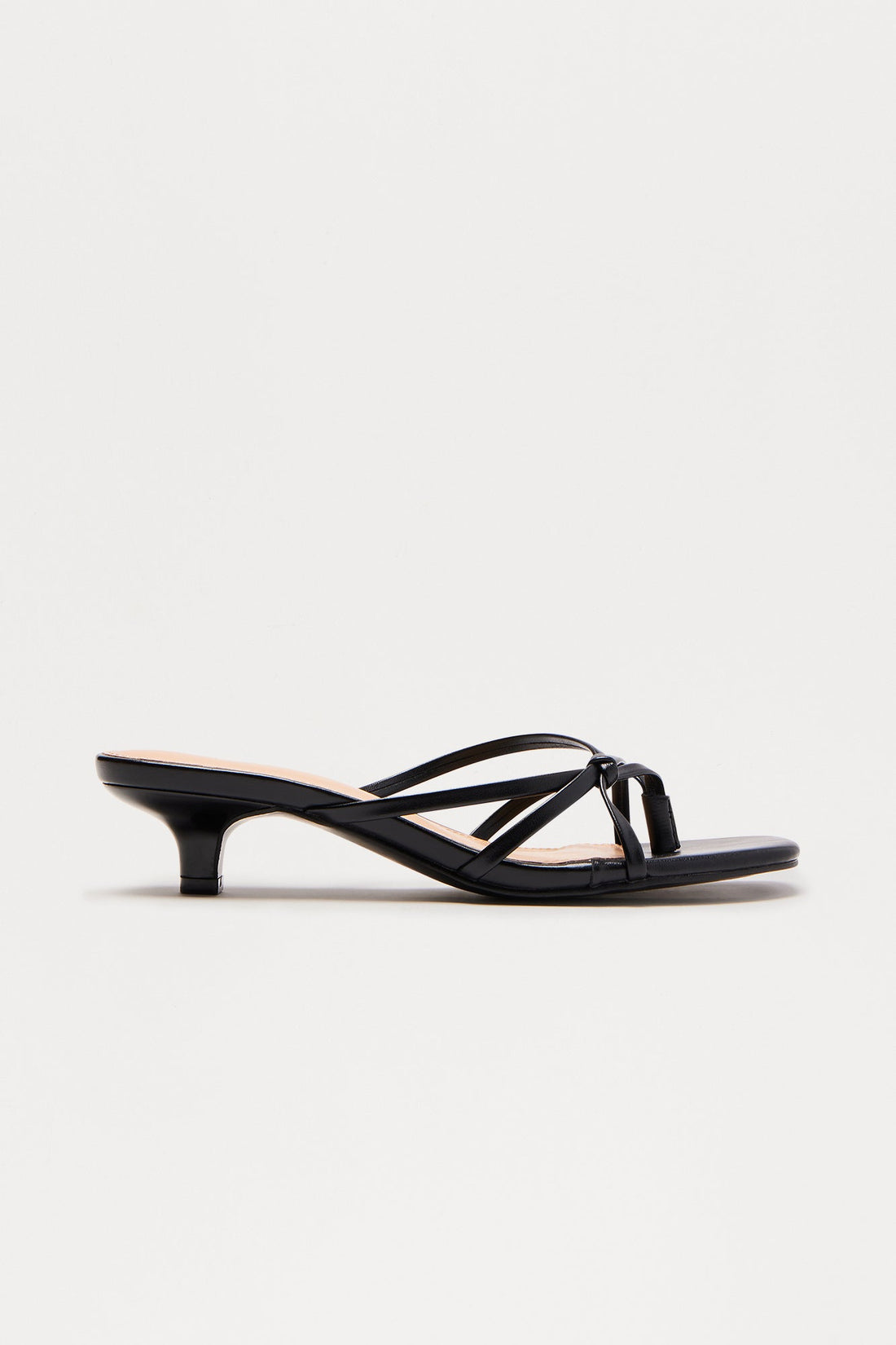 Anywhere Kitten Heels - Black