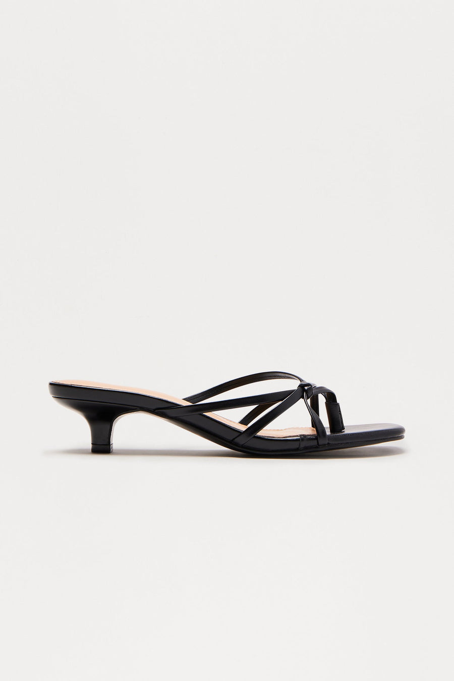 Anywhere Kitten Heels - Black
