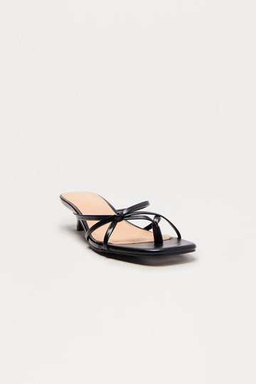 Anywhere Kitten Heels - Black