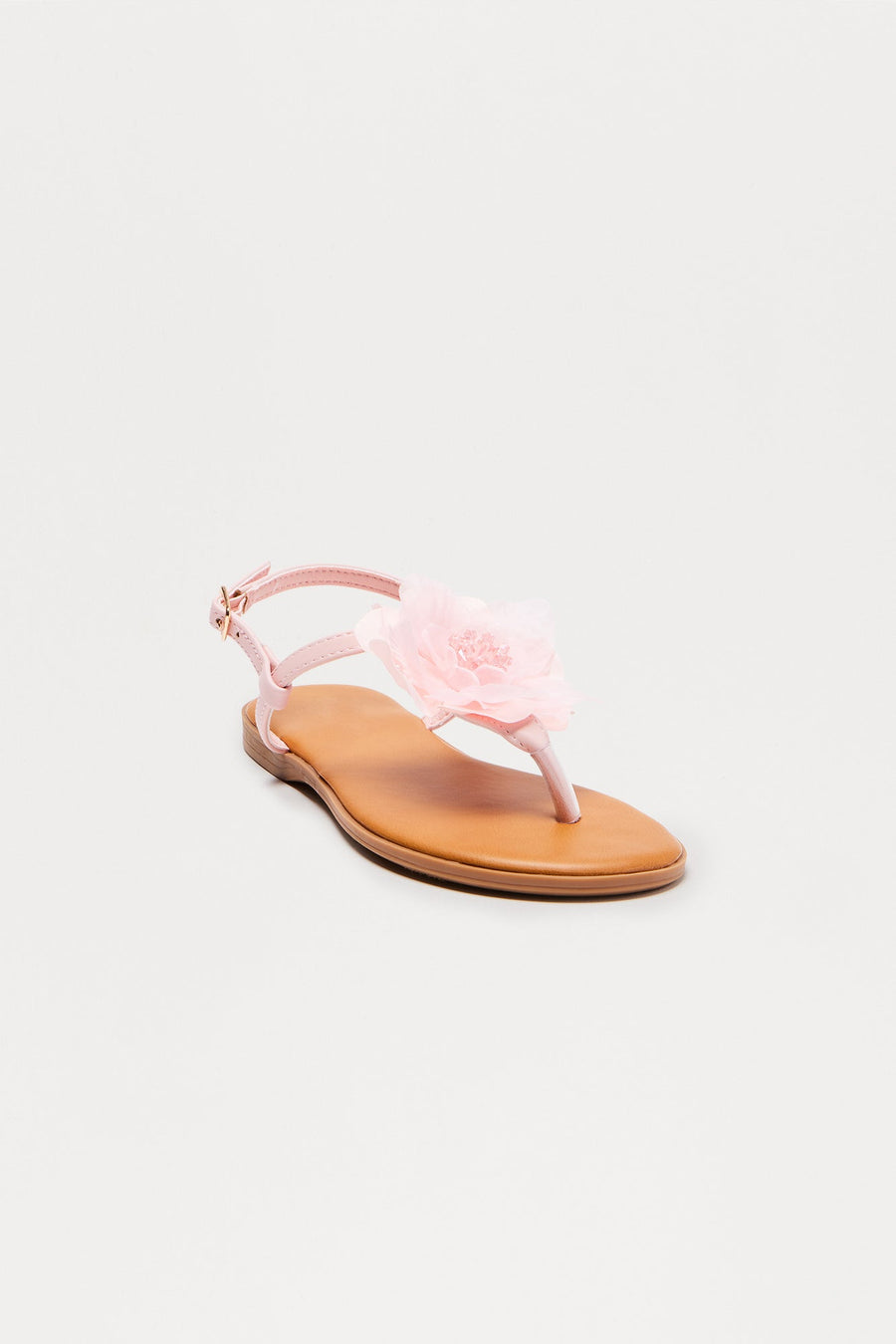 Addie Flower Sandals - Pink