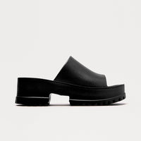 Benson Platform Mules - Black