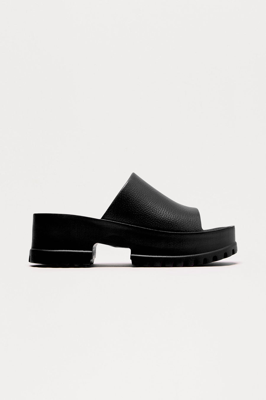 Benson Platform Mules - Black