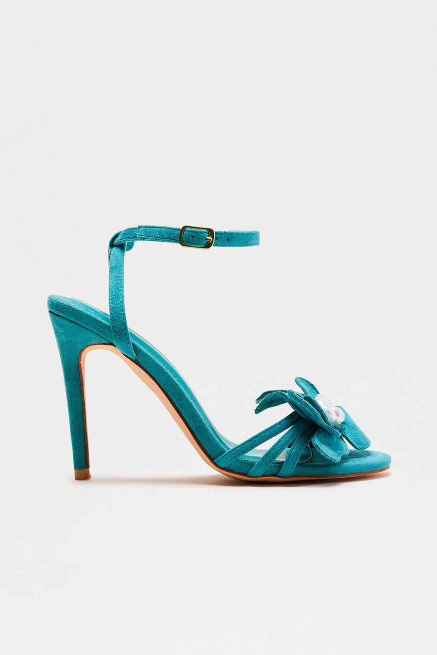 Ambrosia Flower Heels - Green