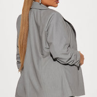 The Ashley Blazer - Grey