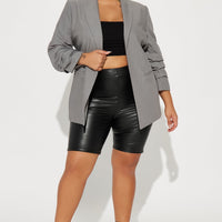 The Ashley Blazer - Grey