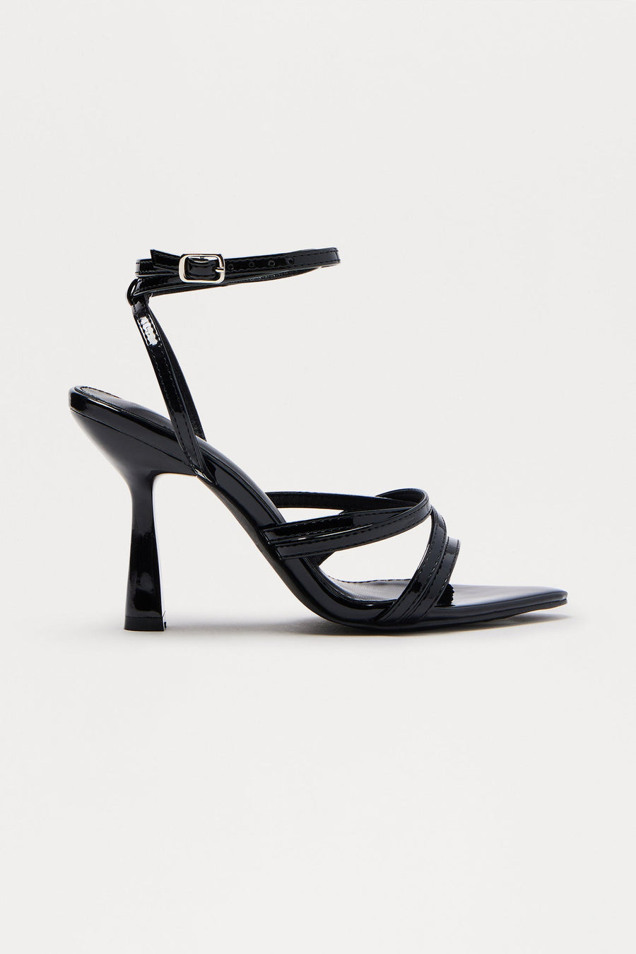 Affinity Ankle Strap Heels - Black