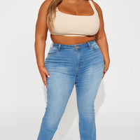 Memphis Stretch Booty Lifter Bootcut Jean - Medium Wash