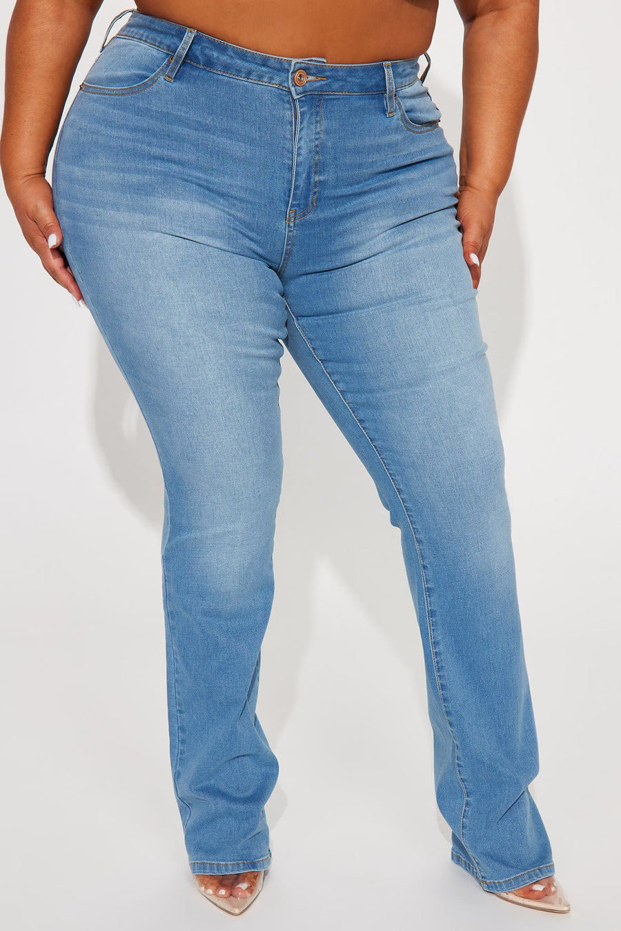 Memphis Stretch Booty Lifter Bootcut Jean - Medium Wash