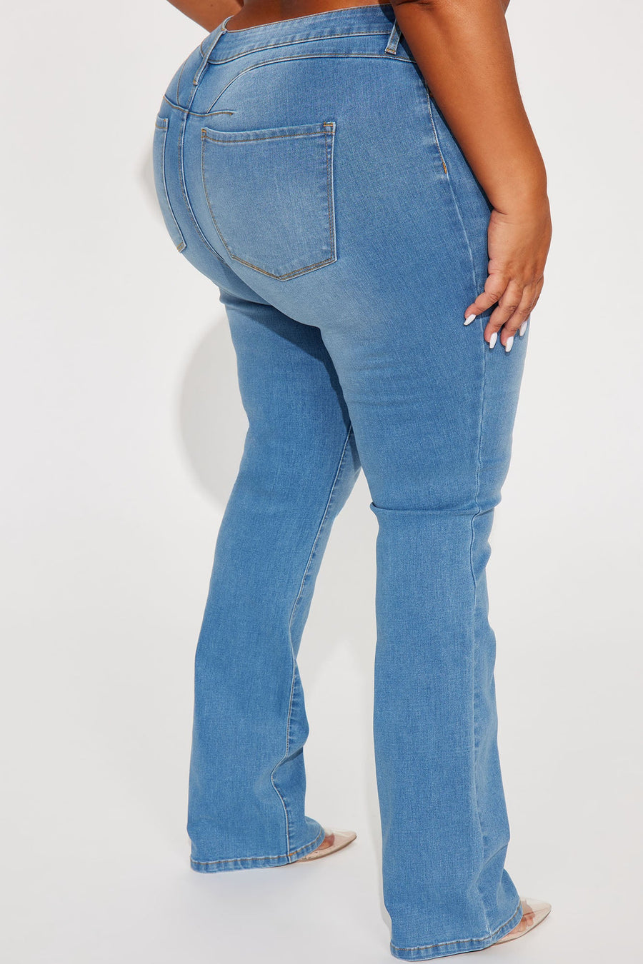 Memphis Stretch Booty Lifter Bootcut Jean - Medium Wash