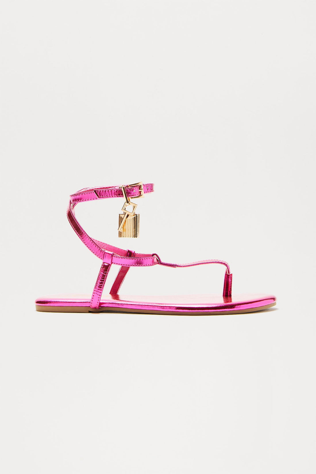 Beyond Me Sandals - Fuchsia