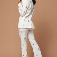 Verona Embellished Jacket - White