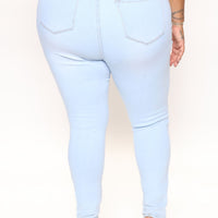 Needing Something Jeans - Light Blue Wash