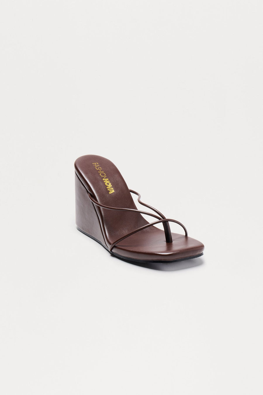 Avi Thong Wedges - Chocolate