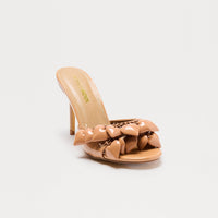 Baby Hearts Stiletto Heels - Nude