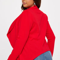 Meet And Greet Blazer - Red