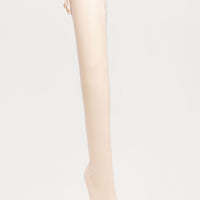 Always Bossy Over The Knee Boots - Cream