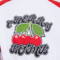 Cherry Bomb Bomber Jacket - Red/combo