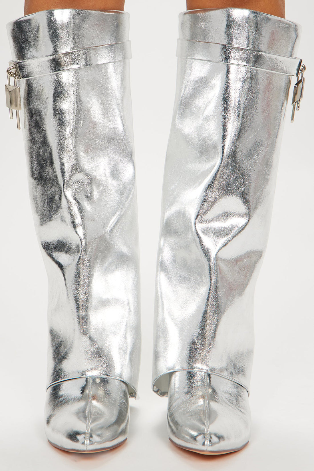 Big City Dreams Boots - Silver